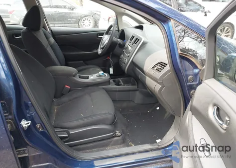 2017 Nissan Leaf S z USA, uszkodzony, nr VIN 1N4BZ0CP8HC310873